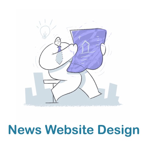 طراحی سایت خبری - آژانس بازاریابی دیجیتال آپکاد